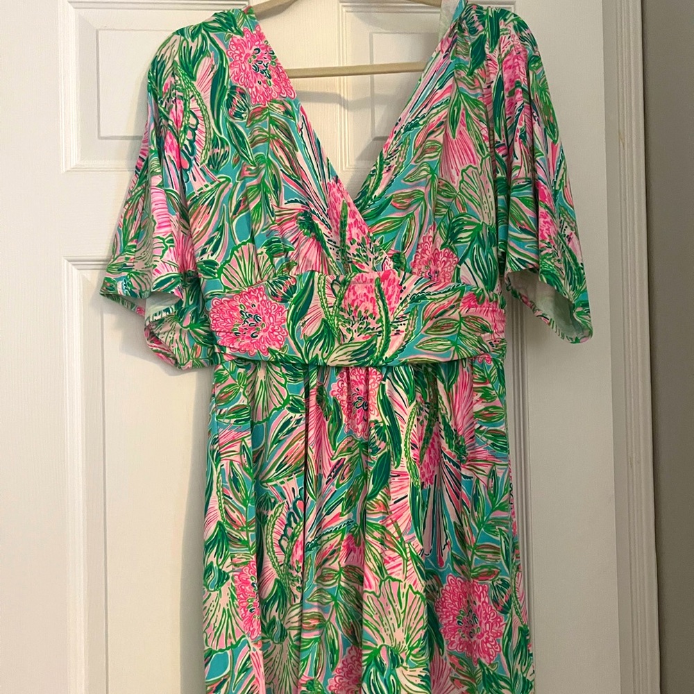 Lilly Pulitzer parigi romper excellent used condition, worn once